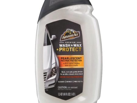 Armor All 48 Oz. Liquid Wash & Wax + Protect Pearlescent Polymer Car Wash Fashion