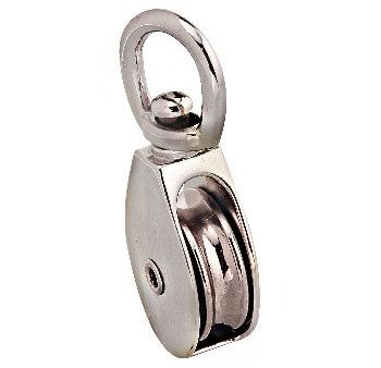 Campbell Chain T7655012 Single Wheel Swivel Eye Pulley - 1 on Sale