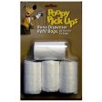 Bone Dispenser Pet Waste Refill Bags, 4 Rolls, 20-Bags Each For Sale