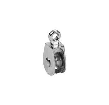 Campbell Chain T7655120 Single Wheel Solid Eye Pulley - 1 1 4 inch Online Sale