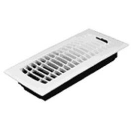 4 x 12-Inch Plastic White Contemporary Floor Register Online