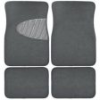 Auto Floor Mats, Gray Carpet With Heal Pad, 4-Pc. Online