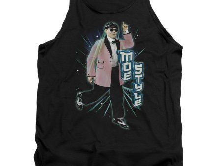 THREE STOOGES : MOE STYLE ADULT TANK BLACK SM Online Hot Sale