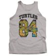 TEENAGE MUTANT NINJA TURTLES : TURTLES 84 ADULT TANK Athletic Heather 2X For Sale