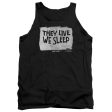 THEY LIVE : WE SLEEP ADULT TANK Black MD Cheap