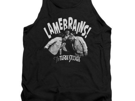 THREE STOOGES : LAMEBRAINS ADULT TANK Black SM Fashion