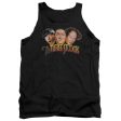 THREE STOOGES : THREE HEAD LOGO ADULT TANK BLACK XL Online Sale