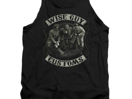 THREE STOOGES : WISE GUY CUSTOMS ADULT TANK Black SM Online now