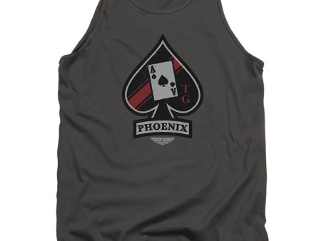 TOP GUN : MAVERICK : PHOENIX CALL SIGN ADULT TANK Charcoal MD Hot on Sale