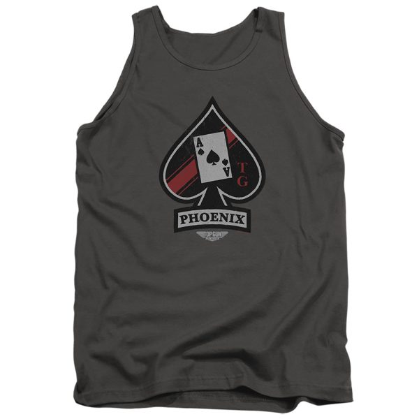 TOP GUN : MAVERICK : PHOENIX CALL SIGN ADULT TANK Charcoal MD Hot on Sale