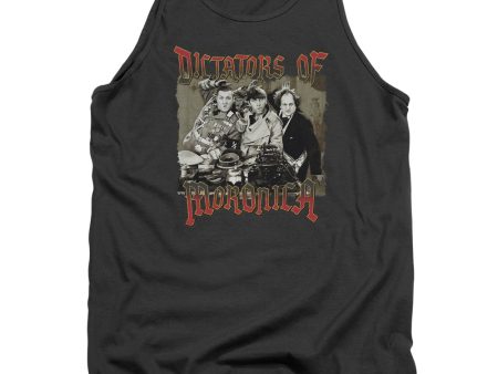 THREE STOOGES : MORONICA ADULT TANK Charcoal SM Hot on Sale