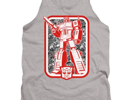 TRANSFORMERS : AUTOBOT ADULT TANK Athletic Heather LG Online