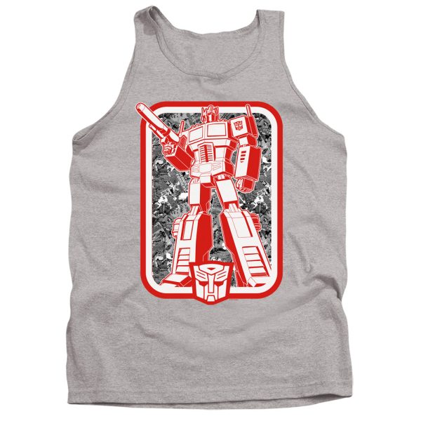 TRANSFORMERS : AUTOBOT ADULT TANK Athletic Heather LG Online