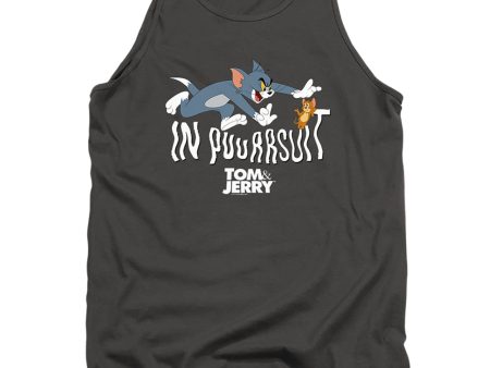 TOM AND JERRY MOVIE : IN PURSUIT ADULT TANK Charcoal XL Sale