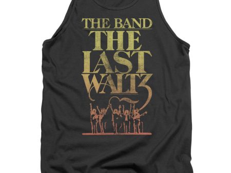 THE BAND : THE LAST WALTZ ADULT TANK Charcoal LG Sale