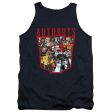 TRANSFORMERS : AUTOBOT COLLAGE ADULT TANK Navy XL For Sale