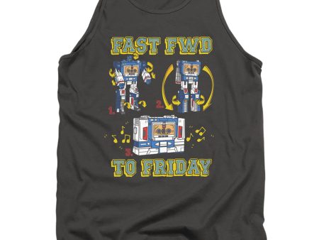 TRANSFORMERS : FORWARD FRIDAY ADULT TANK Charcoal 2X Discount