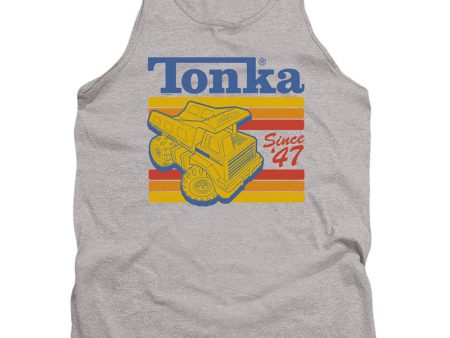 TONKA : SINCE 47 ADULT TANK Athletic Heather 2X Hot on Sale