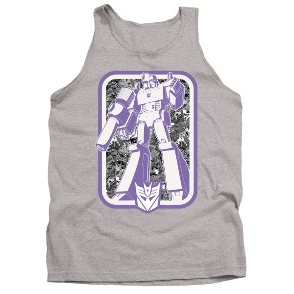 TRANSFORMERS : DECEPTICON ADULT TANK Athletic Heather XL Fashion