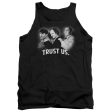 THREE STOOGES : TRUST US ADULT TANK Black 2X Fashion