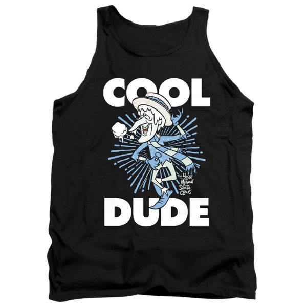 THE YEAR WITHOUT A SANTA CLAUS : COOL DUDE ADULT TANK Black XL Supply