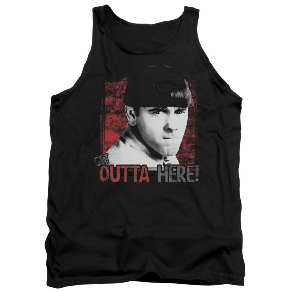 THREE STOOGES : GET OUTTA HERE ADULT TANK Black SM Online now