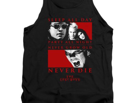 THE LOST BOYS : NEVER DIE ADULT TANK Black XL on Sale