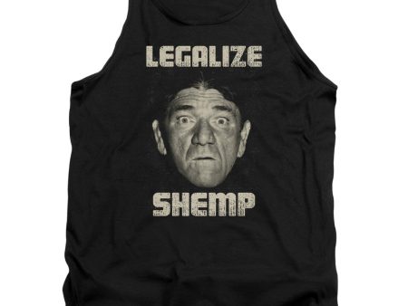 THREE STOOGES : LEGALIZE SHEMP ADULT TANK Black MD Hot on Sale