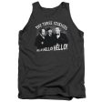 THREE STOOGES : HELLO AGAIN ADULT TANK Charcoal MD Online Hot Sale