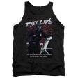 THEY LIVE : DEAD WRONG ADULT TANK Black MD Cheap