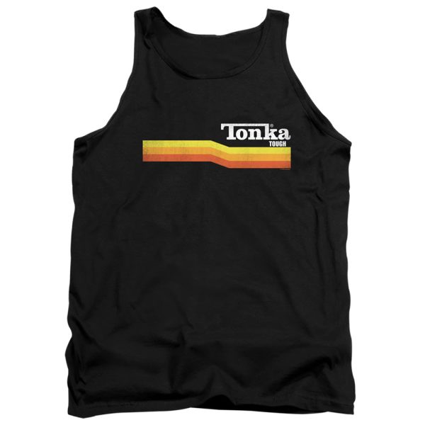 TONKA : TONKA STRIPE ADULT TANK Black XL Fashion