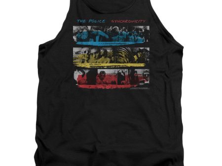 THE POLICE : SYNCRONICITY ADULT TANK Black 2X Supply