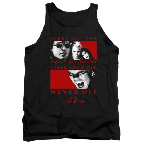 THE LOST BOYS : NEVER DIE ADULT TANK Black LG Discount