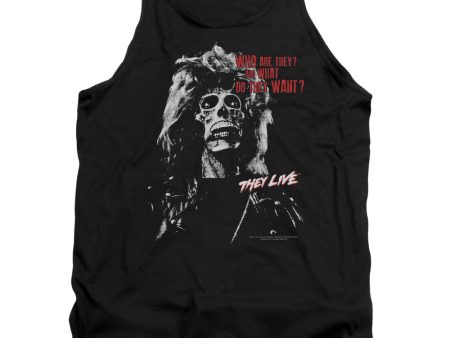 THEY LIVE : THEY WANT ADULT TANK Black LG Discount