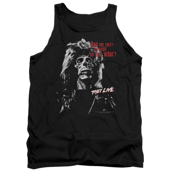 THEY LIVE : THEY WANT ADULT TANK Black LG Discount