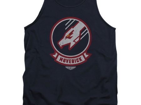 TOP GUN : MAVERICK : MAVERICK CALL SIGN ADULT TANK Navy MD Discount