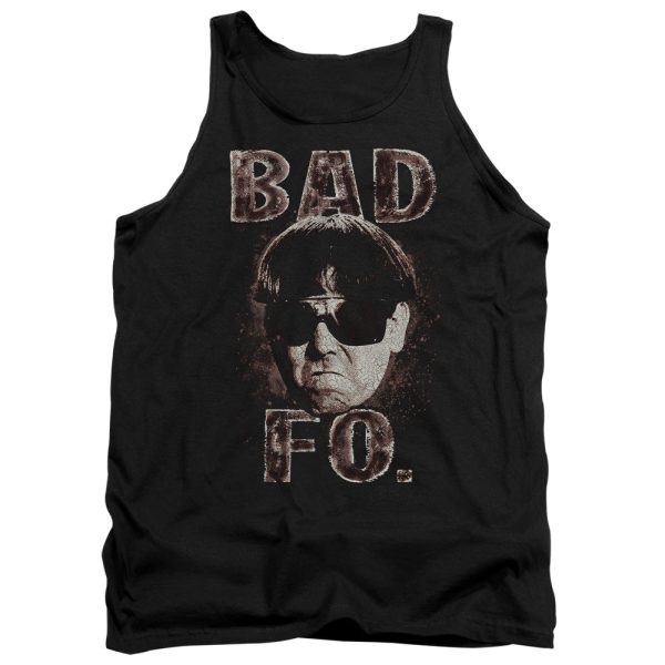 THREE STOOGES : BAD MOE FO ADULT TANK BLACK XL Online Sale