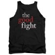 THE GOOD FIGHT : LOGO ADULT TANK Black MD Sale