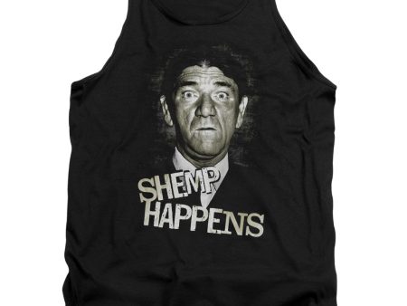 THREE STOOGES : SHEMP HAPPENS ADULT TANK Black MD For Sale