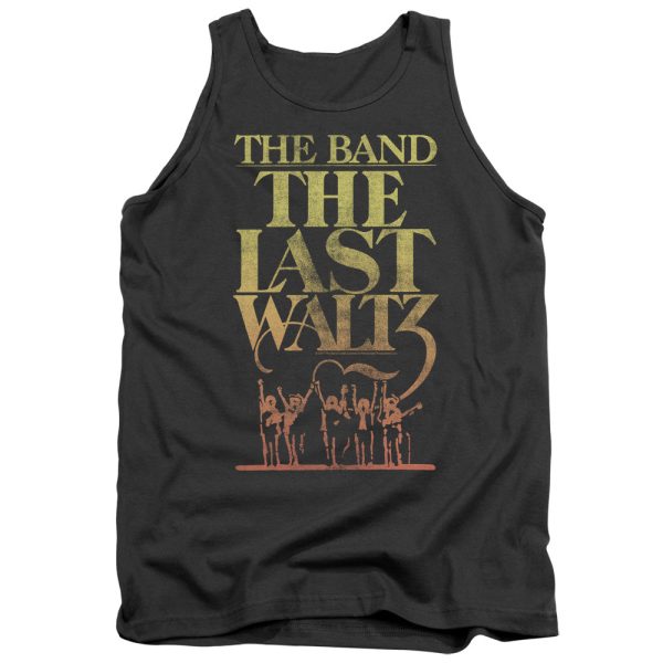 THE BAND : THE LAST WALTZ ADULT TANK Charcoal 2X Discount