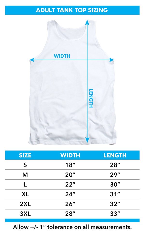 THREE STOOGES : MORONICA ADULT TANK Charcoal XL For Cheap