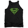 SUPERMAN : ST. PATRICK S DAY SHAMROCK LOGO ADULT TANK Black MD For Cheap