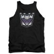 TRANSFORMERS : DECEPTICON AIRBRUSH LOGO ADULT TANK Black MD Online now