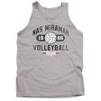 TOP GUN : NAS MIRAMAR VOLLEYBALL ADULT TANK ATHLETIC HEATHER SM Sale