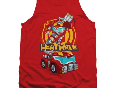 TRANSFORMERS : HEATWAVE ADULT TANK Red LG For Cheap