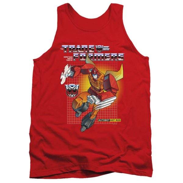 TRANSFORMERS : HOT ROD ADULT TANK Red 2X Cheap