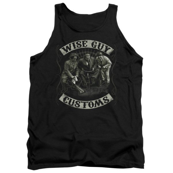 THREE STOOGES : WISE GUY CUSTOMS ADULT TANK Black XL Fashion