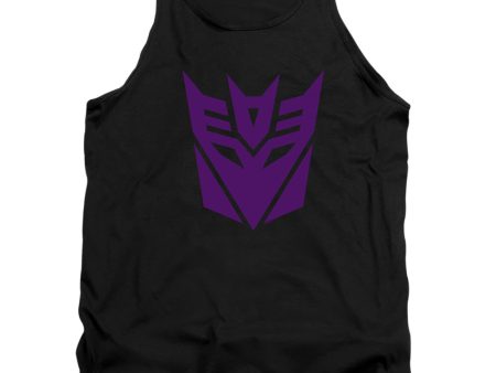 TRANSFORMERS : DECEPTICON LOGO ADULT TANK Black 2X For Discount