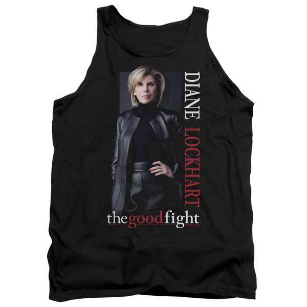 THE GOOD FIGHT : DIANE ADULT TANK Black 2X Discount