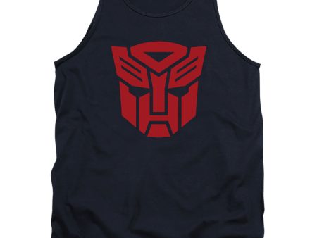 TRANSFORMERS : AUTOBOT LOGO ADULT TANK Navy LG For Cheap